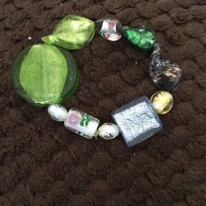 Ladies glass bracelet